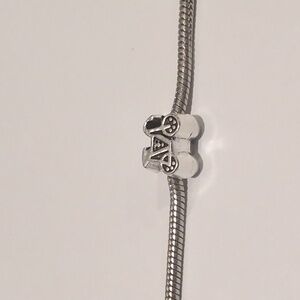Silver Bicycle Charm for Pandora Style‎ Bracelet